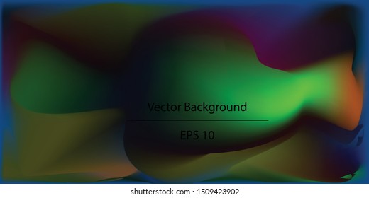 Abstract Background With Wave Gradient Shape. - Vector,EPS 10