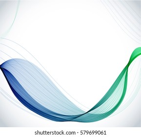 Abstract background with wave and halftone effect,  illustration for your design and place for text, Vector