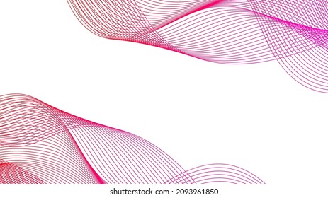 Abstract background wave line gradients
