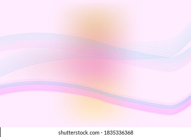 fondo abstracto con líneas onduladas, colorido