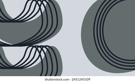 Abstract background with wave and lines. Creative for your design. Abstract Creative Background with dynamic and simple design