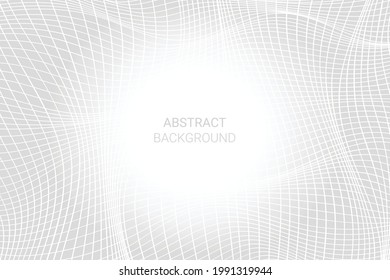 Abstract Background With Wave Lines Pattern. Technology Banner. Vector