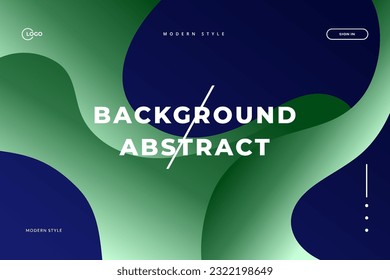 Abstrakter Hintergrund Wave Modern wurde mit einer modernen und minimalistischen Ästhetik geschaffen. Es eignet sich perfekt für eine Landingpage oder eine Web-App und würde auch einen großartigen Hintergrund für eine mobile App schaffen