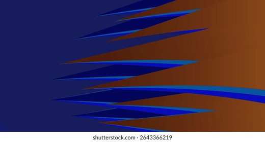 Fondo abstracto con las Formas anaranjadas de la onda. Fondo del diseño del Anuncio. Ilustración vectorial