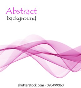 Abstract background with abstract wave pink