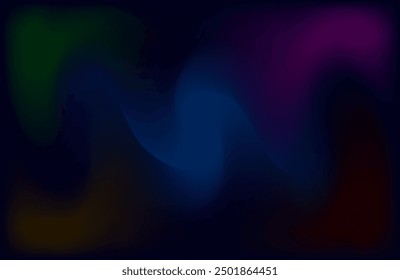 Abstract background wave. Purple and blue yellow gradient . Modern wave . blurry  design element. Technology