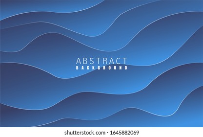 abstract background with wave shapes