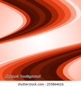 Abstract background, wave shapes. Vector illustration