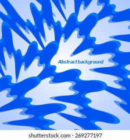 Abstract background, wave shapes. Vector illustration. Eps 10