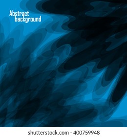 Abstract background, wave shapes, vector illustration