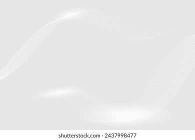  abstract background wave. Shiny moving lines design element.  Vector illustration