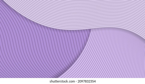 Fondo abstracto con espiral de olas. Ilustración vectorial para el diseño de presentaciones con concepto moderno