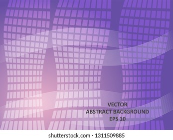 Abstract Background with wave square and gradient color-vector