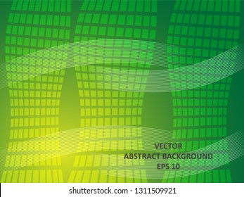 Abstract Background with wave square and gradient color-vector