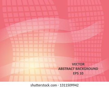 Abstract Background with wave square and gradient color-vector