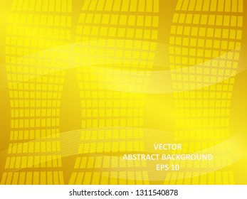 Abstract Background with wave square and gradient color-vector