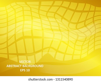 Abstract Background with wave square and gradient color-vector