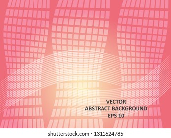 Abstract Background with wave square and gradient color-vector
