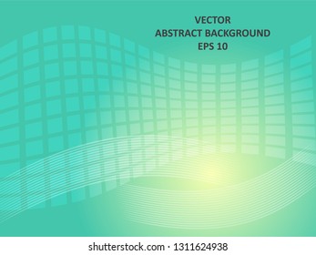 Abstract Background with wave square and gradient color-vector
