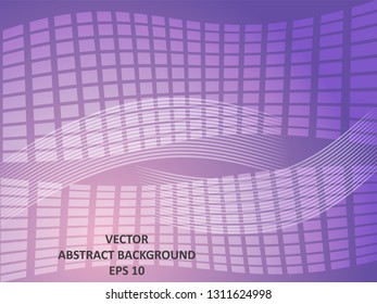 Abstract Background with wave square and gradient color-vector