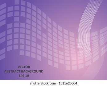 Abstract Background with wave square and gradient color-vector