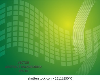 Abstract Background with wave square and gradient color-vector