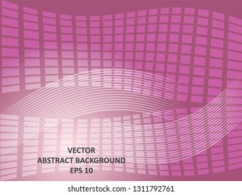 Abstract Background with wave square and gradient color-vector