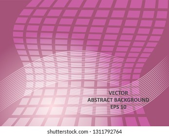 Abstract Background with wave square and gradient color-vector