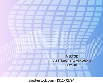 Abstract Background with wave square and gradient color-vector