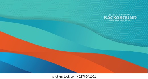 Abstract background with wave style and dynamic colorful effect. Modern texture pattern background. Vector illustration for elements design.