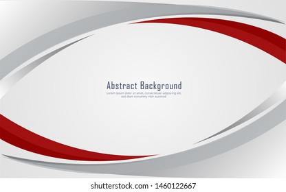 Abstract Background With Wave Style. Vector Illustration 