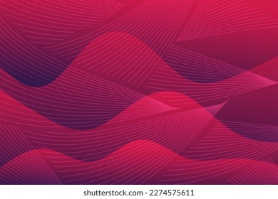 Abstract background with wave texture and flowing stripes ornaments. Abstract waves texture with lines ornaments overlay.