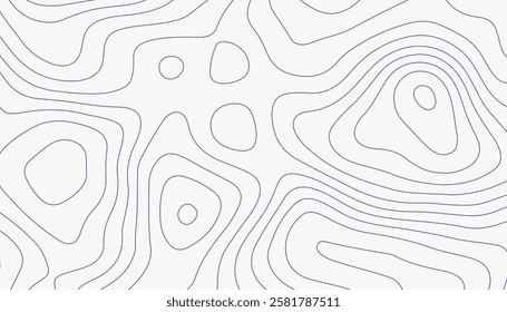 Abstract background with a wave Topography map background. Topographic map, seamless pattern.	