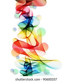 Abstract background with wave, vector, eps10