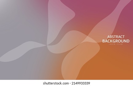 Abstract background wave vector illustration and straight line vector with color gradation