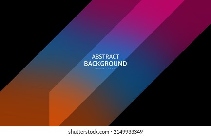 Abstract background wave vector illustration and straight line vector with color gradation