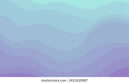 Abstract Background With Wave Vector Illustration, perfect for office, company, school, social media, advertising, sales, printing and more