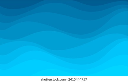 Abstract Background With Wave Vector Illustration, perfect for office, company, school, social media, advertising, sales, printing and more
