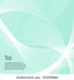abstract background with wave, vector smooth lines