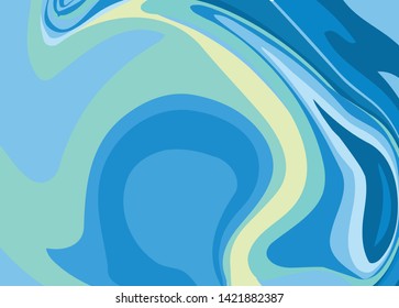 abstract background with waves and waves