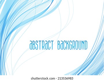 abstract background with waves