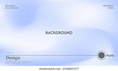 Abstract background of waves with a combination of light purple and soft clouds, minimalist pastel colors