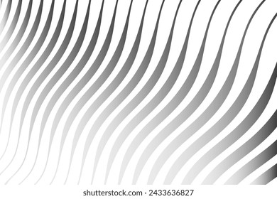 Abstrakter Hintergrund mit Wellen und Kurvenlinien.
