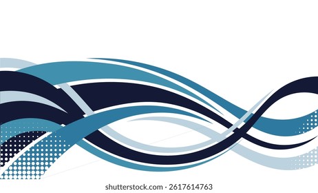 Abstract background with waves design illustration. Lines and stripes design. Wavy lines and stripes background.