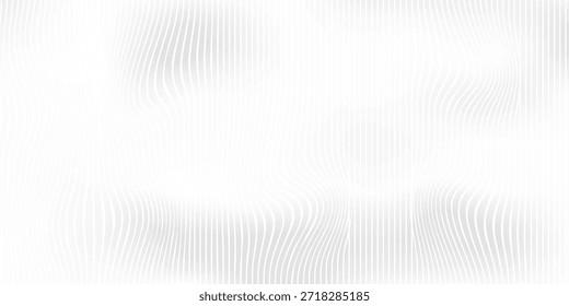 Fundo abstrato com ondas Alívio geográfico das montanhas. Plano de fundo de linhas abstratas. Mapas de contorno. Mapa do contorno de Topo no fundo branco