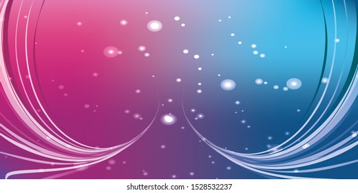 Abstract Background Waves - Illustration