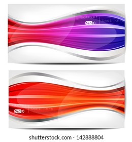 abstract background with waves and lines