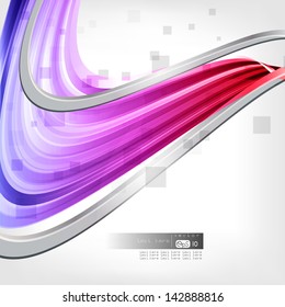 abstract background with waves and lines