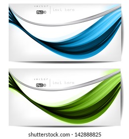 abstract background with waves and lines