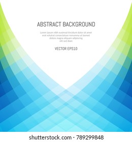 Abstract background of waves and lines. Distortion of space.